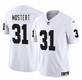 Men & Women & Youth Las Vegas Raiders #31 Raheem Mostert White 2025 F.U.S.E. Vapor Stitched Jersey,baseball caps,new era cap wholesale,wholesale hats
